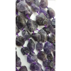 Amatista roca Irregular Oscura