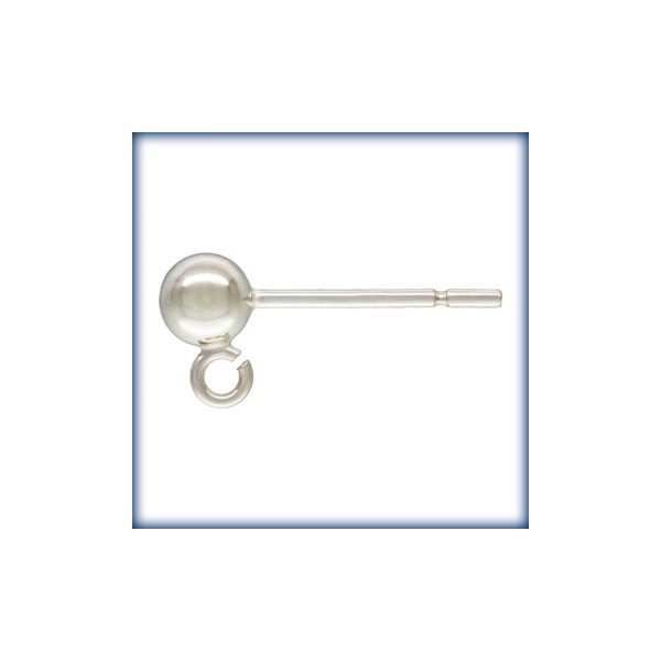 Aro Bolita con Argolla, Par