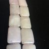 Piedra jade lavanda rectangular, 20x15mm