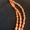 Piedra jaspe sol con forma de arroz liso, 6x4