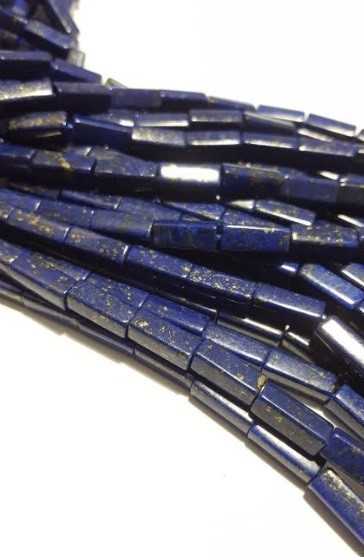 Lapislázuli Rectangular liso 13.5x7mm