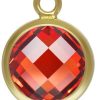 Chiche Zircón Color Ruby 6mm