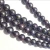 Perla natural gris 9.5mm