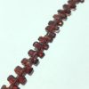 Granate rectangular facetado 5x3x2mm Danzarina