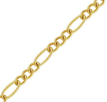 Cadena GF Figaro 3x1