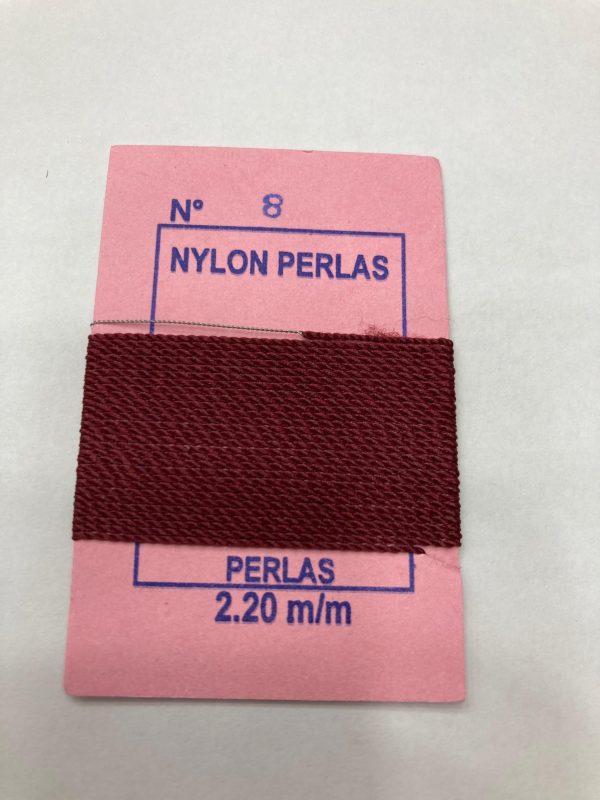 HILO COLOR GRANATE N8
