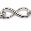 BROCHE INFINITO LISO CON CASQUILLA