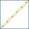 Cadena de clip plana 0.37mm x 5.5mm x 2.0mm GF