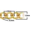CADENA BORDILLO 0.3mm x 2.0mm x 1.5mm GF