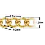CADENA BORDILLO 0.3mm x 2.0mm x 1.5mm GF
