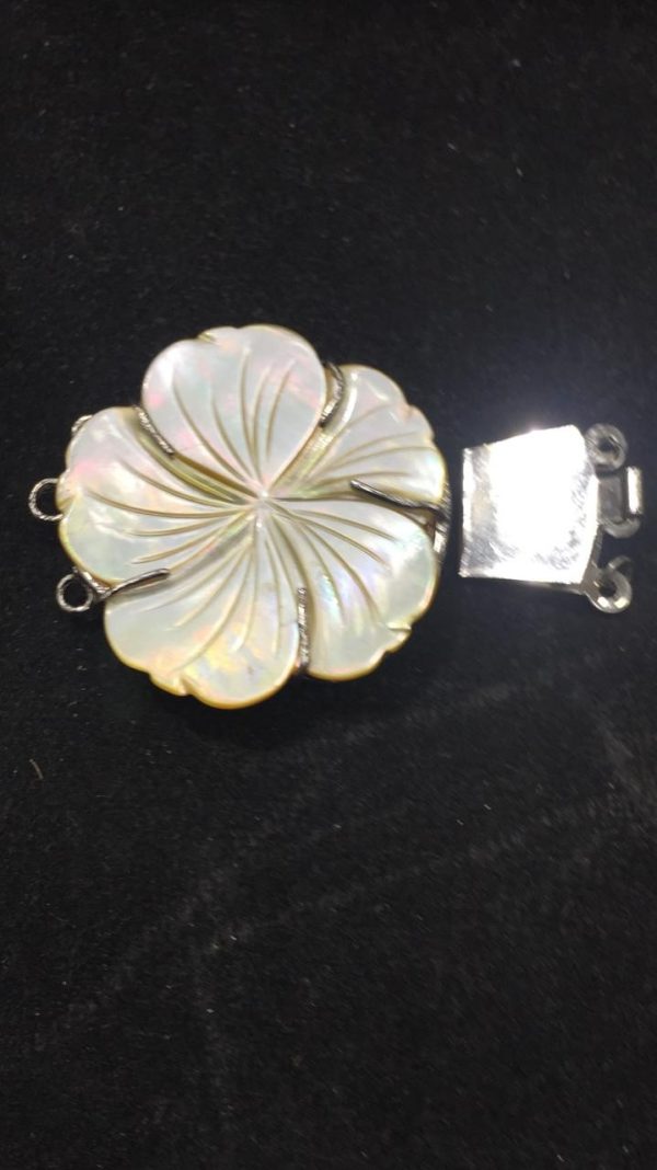 Broche Nacar Flor